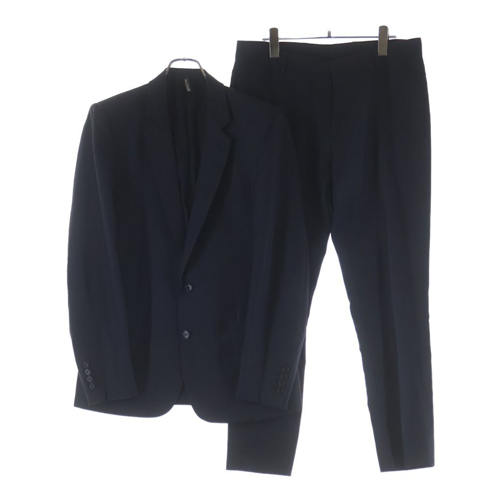 Dior HOMME (ディオールオム) 11AW ウール 2B テーラードジャケット セットアップスーツ パンツ ネイビー 163C710A2199