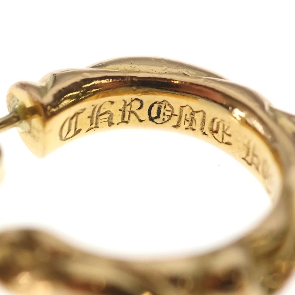 CHROME HEARTS (クロムハーツ) 22K HOOP SCROOL スクロール フープ