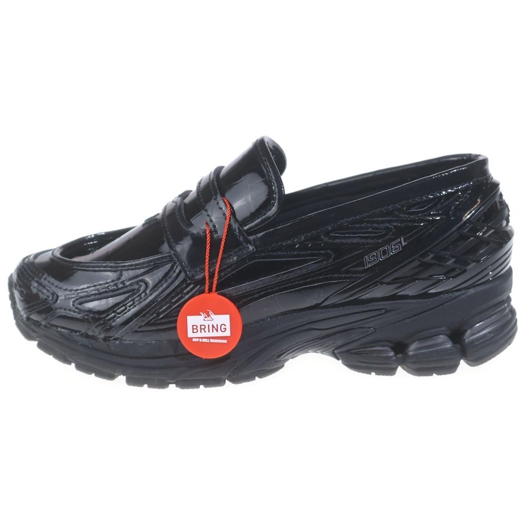New Balance (ニューバランス) 1906 クロコ型押し ローファー ローカットスニーカー ブラック U1906L CR