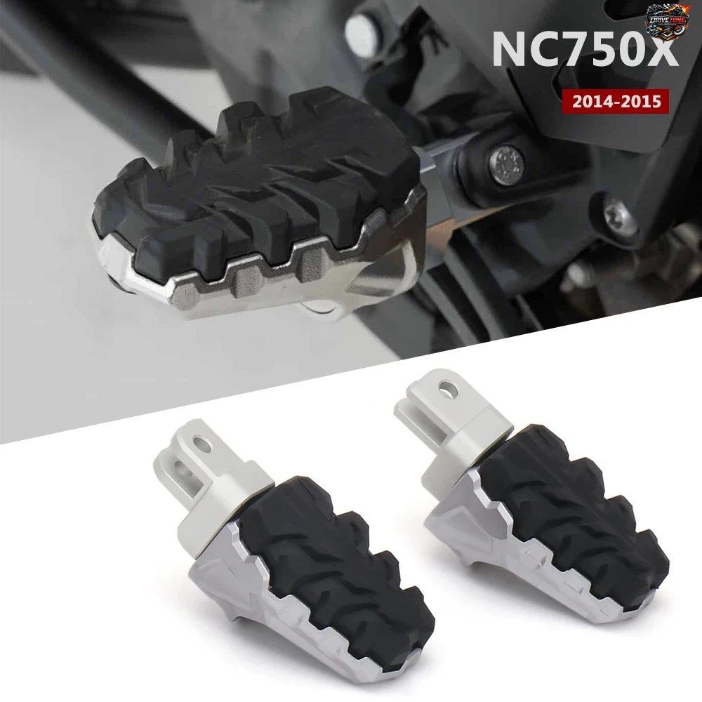 アクセサリー フットペグエクステンション 延長フットペグ フットレスト リアペダルキット フットスタンド ホンダ NC750X 用フットレスト N
