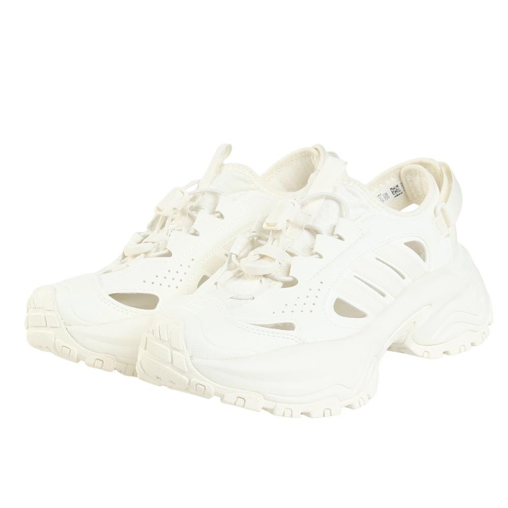 アディダス adidas スポーツサンダル レディース サンダル SNEAKER SANDAL JP8897 通気性 フィット感 安定 グリップ力 アウトドア 厚底 ホワイト 24.5cm
