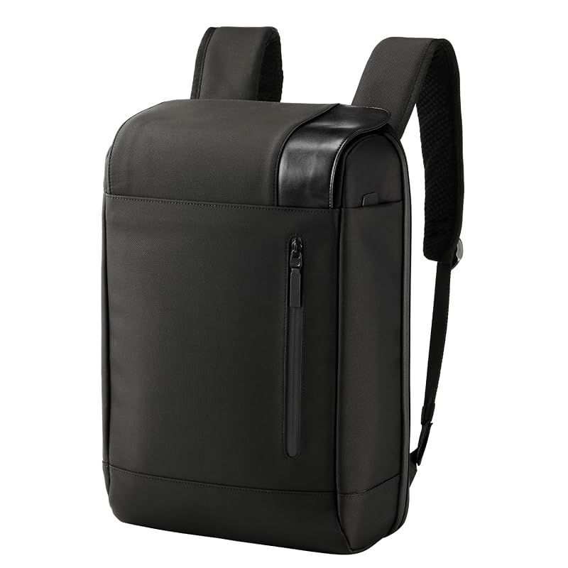 【新品】 エレコム バックパック 防犯バッグ 撥水加工 スキミング防止 20L ブラック BM-BPSC01BK