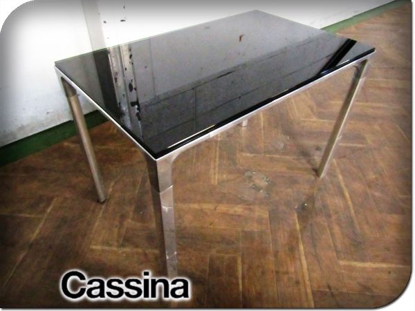 ■展示品■Cassina ixc.■最高級■GRAB mid/グラブ ミッド■W650■IXC. R&D■スタイリッシュモダン■ガラスサイドテーブル■29万■st306k