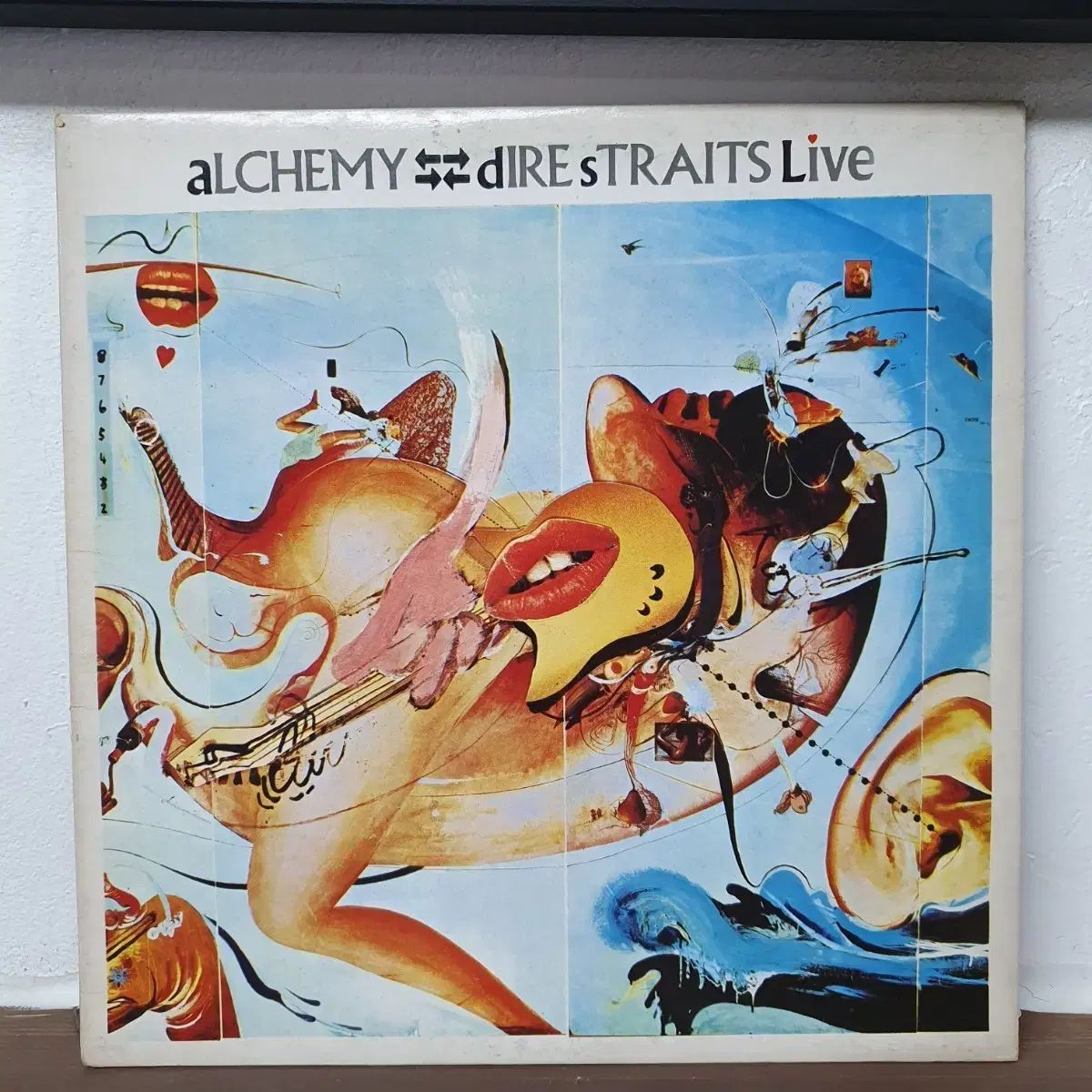 ダイアー 海峡 Alchemy Live 2 LP 1984