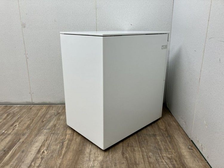 【中古品】コクヨ isシリーズ 1400平デスク+ワゴンセット ナチュラル