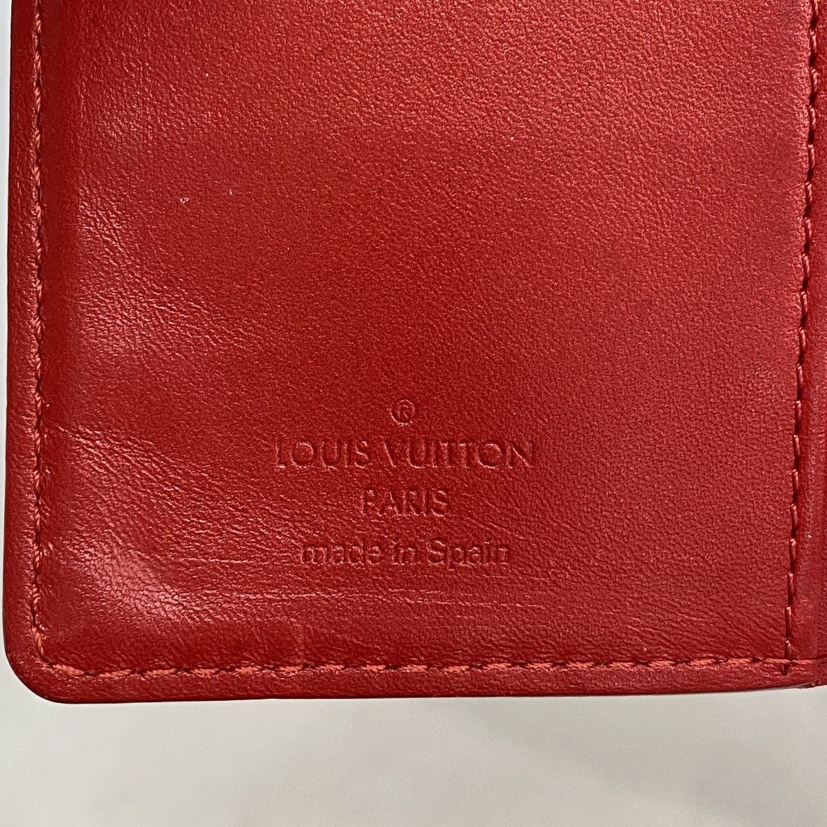 【6fa1249】ルイヴィトン 手帳カバー ヴェルニ アジェンダPM R21003 ルージュ【中古】レディース 【6fa1249】ルイヴィトン 手帳カバー ヴェルニ アジェンダPM R21003 ルージュ【中古】レディース