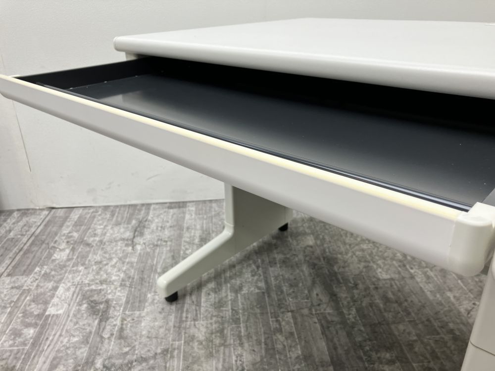 中古品】プラス 1200平デスク＋ワゴンセット ホワイト - メルカリ