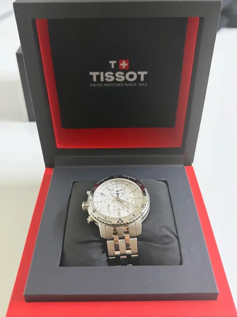 TISSOT ティソ クロノグラフ PRs200 リストウォッチ 出品
