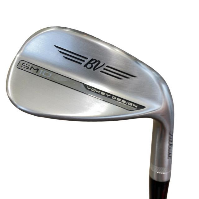 【中古】 タイトリスト VOKEY SPIN MILLED SM10 ツアークロム 46°/10°F ウェッジ WG Dynamic Gold (フレックスS) メンズ 男性用 右利き 右用 Bランク ゴルフクラブ
