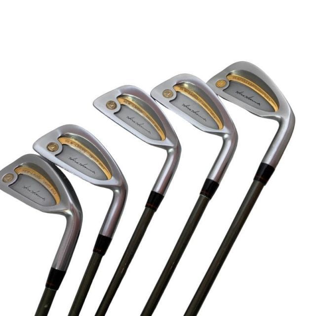 【中古】 本間ゴルフ NEW LB-280 24K GP 10S アイアンセット IR 4S SUPER FERRITE CARBON LIGHT (フレックスその他) メンズ 男性用 右利き 右用 Dランク ゴルフクラブ