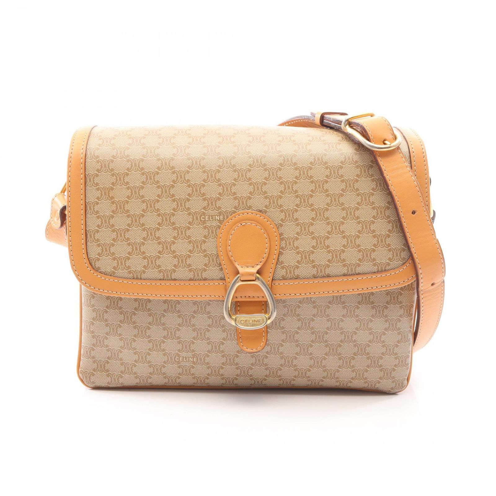 CELINE セリーヌ マカダム ショルダーバッグ