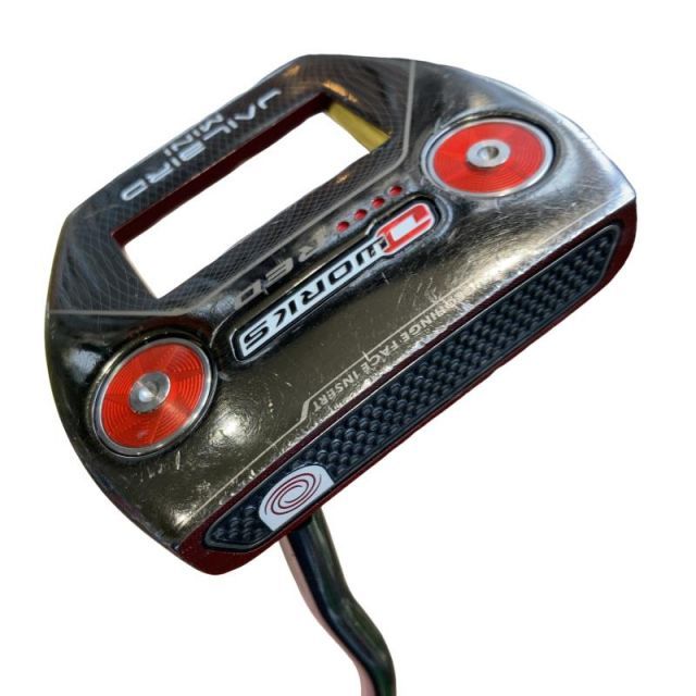 【中古】 オデッセイ O WORKS RED JAILBIRD MINI 33インチ パター PT スチール (フレックスその他) メンズ 男性用 右利き 右用 Dランク ゴルフクラブ