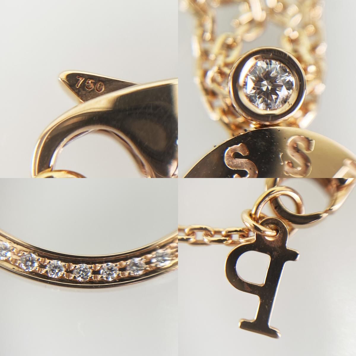 ピアジェ PIAGET ポセション G33PX310 K18PG ダイヤモンド ネックレス 