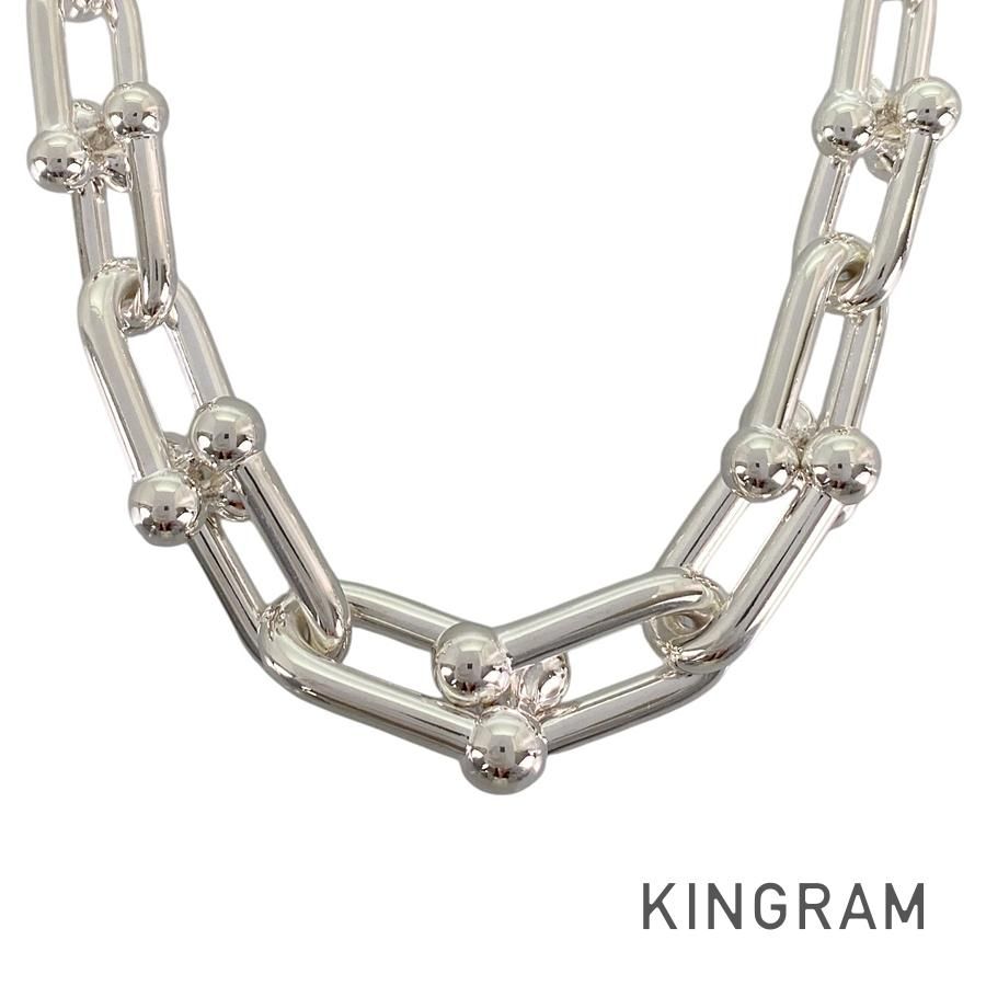 ティファニー TIFFANY&Co. ハードウェア グラジュエイテッド リンク Sv925 ネックレス sss【中古】