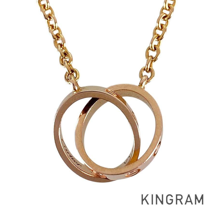 カルティエ Cartier ベビーラブ K18PG ネックレス sss【中古】