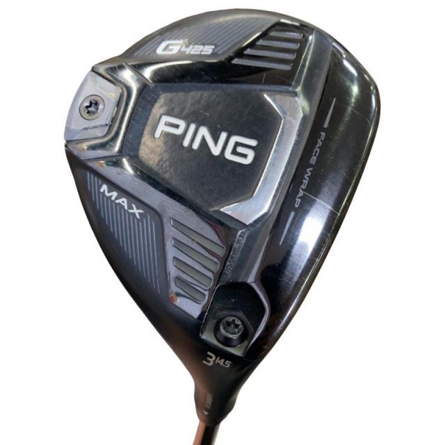 【中古】 ピン G425 MAX 3W(アーコス無し) フェアウェイウッド FW PING TOUR 173-65(FW) (フレックスS) メンズ 男性用 右利き 右用 Cランク ゴルフクラブ