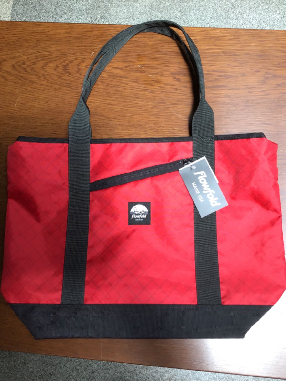 FlowFeld Porter Zipper Toteポータージッパートート - 16L Tote Bag 