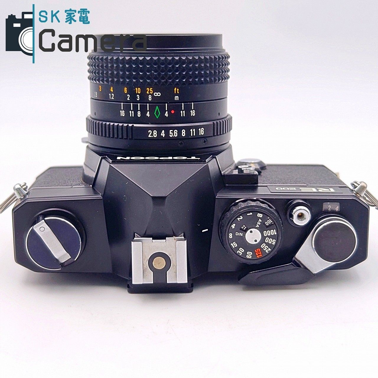 中古】 TOPCON RE200 RE TOPCOR 28mm F2.8 シャッター 露出 動作