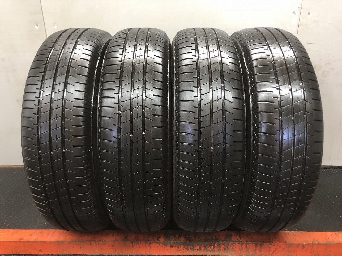 BS BRIDGESTONE ECOPIA NH200C 165/70R14 14インチ 夏タイヤ 4本 22年製 ハスラー ヴィッツ パッソ ブーン ベルタ マーチ ポルテ等(STO164)
