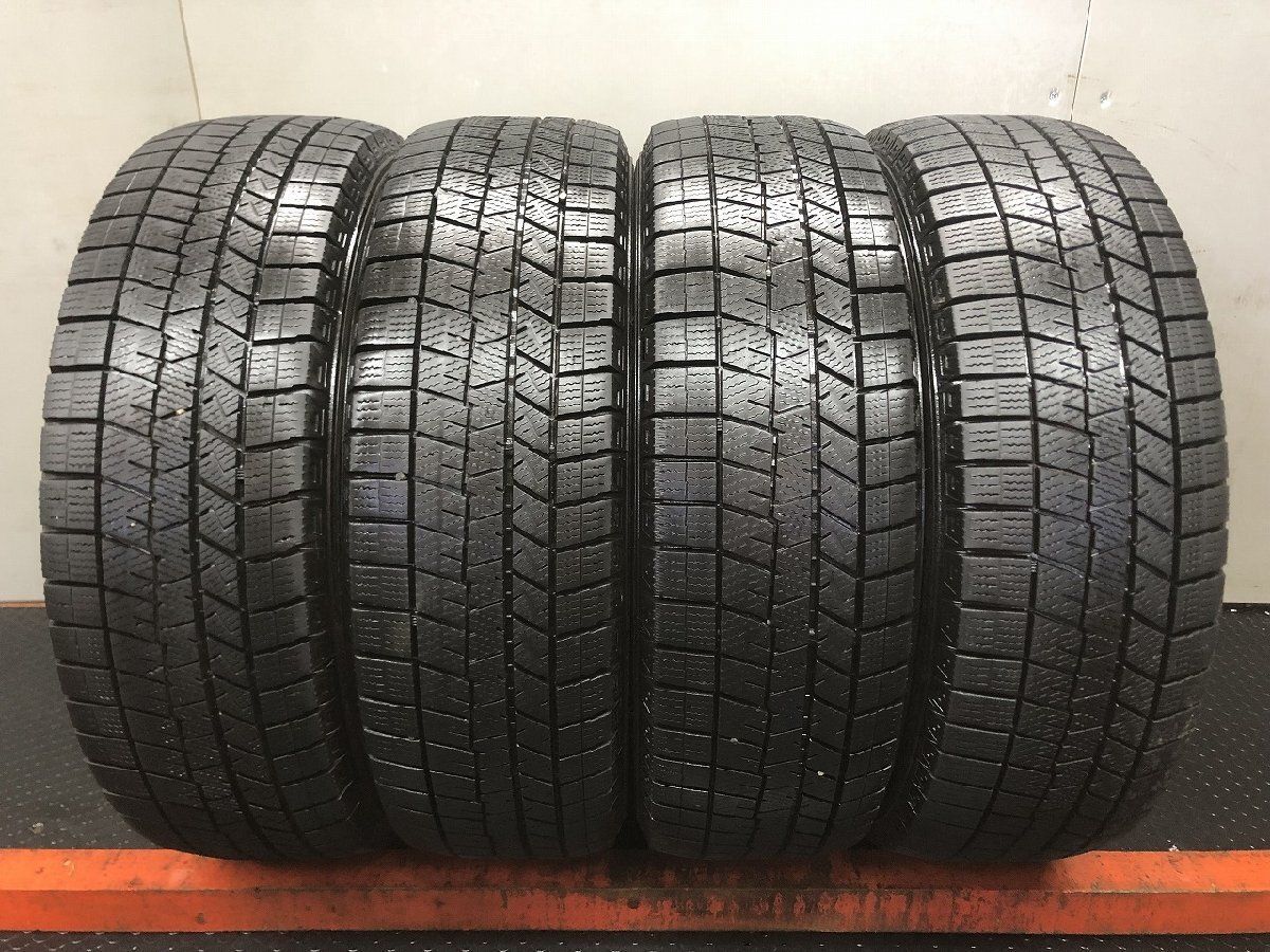 DUNLOP WINTER MAXX WM03 185/60R16 16インチ スタッドレス 4本 24年製 バリ溝 フィット MAZDA2 ラクティス デミオ アクア等　(STM129)