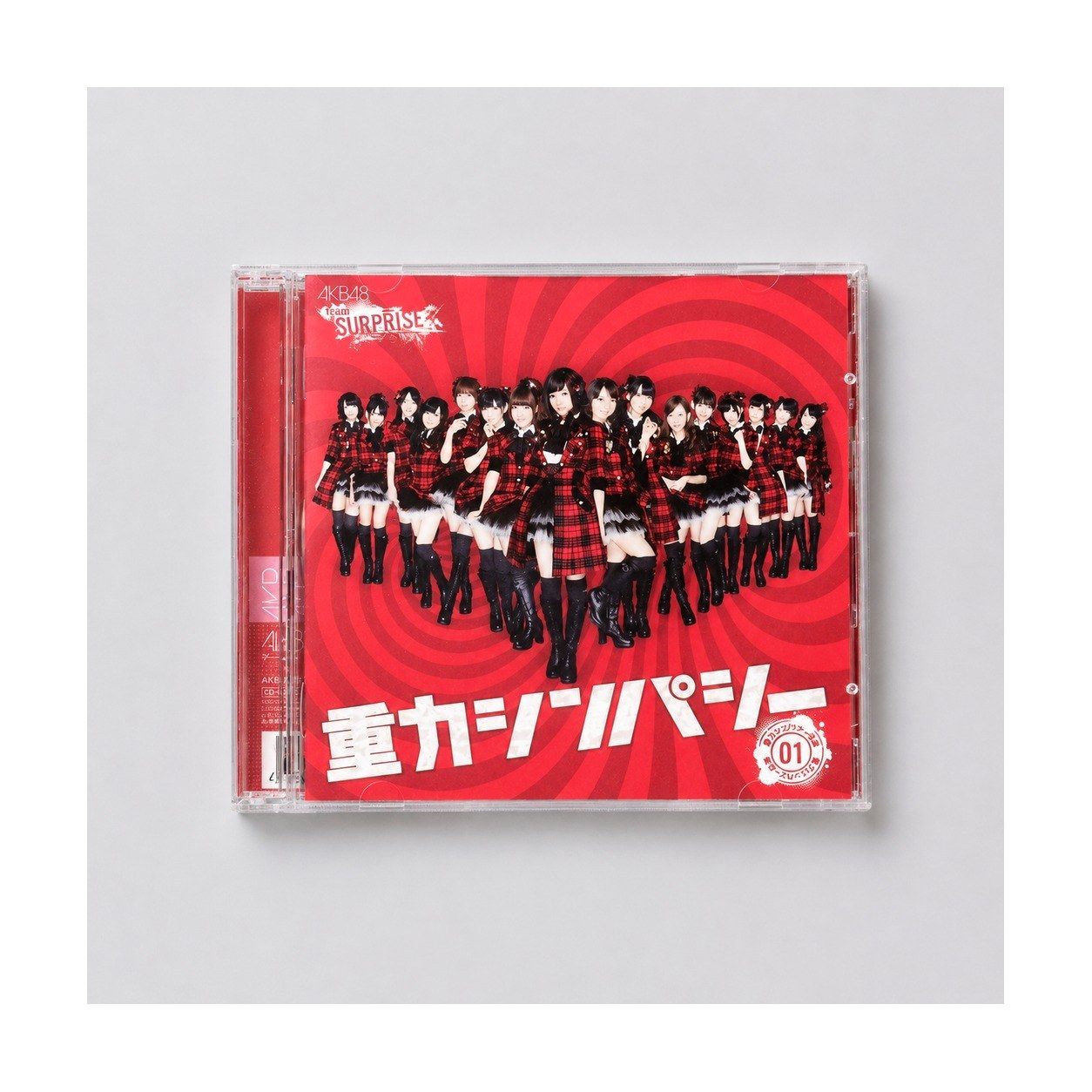 AKB48 Team SURPRISE 重力シンパシー 01 CD+DVD盤 アイドルグループ