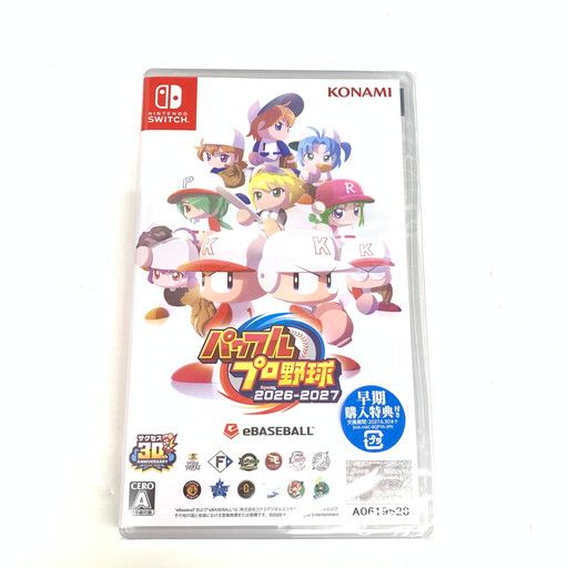 新品未開封】早期購入特典付き パワフルプロ野球2026-2027 -Switch
