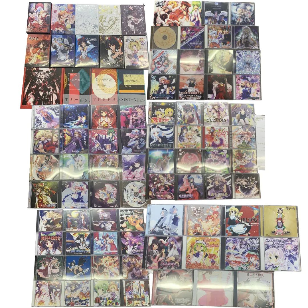 東方プロジェクト　東方Project　同人音楽CD　アレンジCD　まとめ売り　８８枚