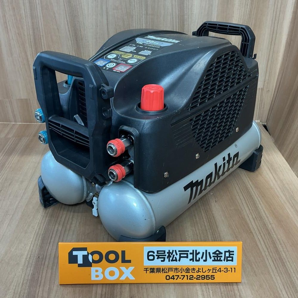 【中古】maktia/マキタ AC500XL エアコンプレッサー(高圧×２、常圧×2)