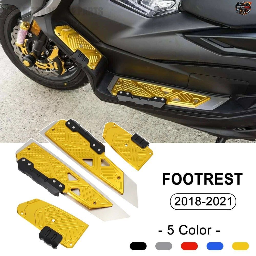 ホンダ FORZA 350 FORZA350 NSS350 2018-2021 用フットペグペダル - 24 フロントおよびリアフットレストフットボードステップモーターサイ