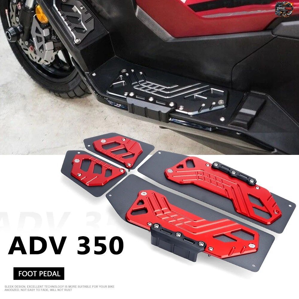 オートバイアクセサリー 2022-2023 - ホンダ ADV350 ADV 350 ADV-350 ADV350 用フットマット、フットレスト、フットパッド、ペダルプレート