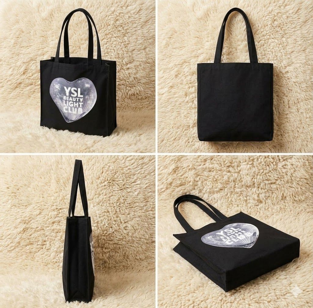 yslb4 新品未使用本物 YSL イヴサンローラン ノベルティトートバッグ