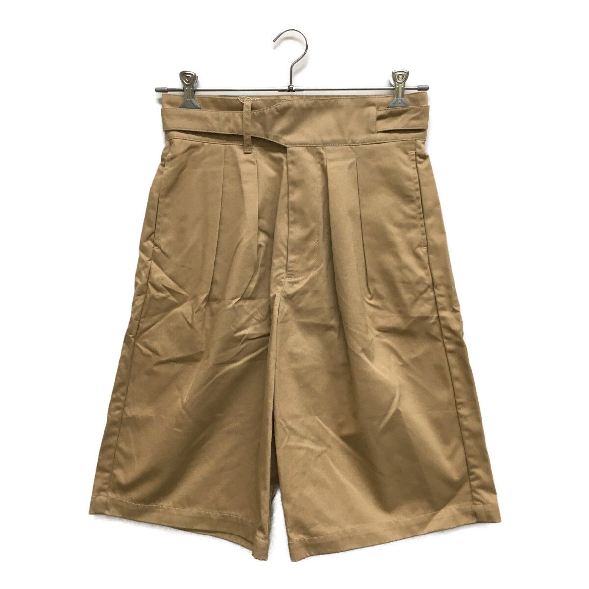未使用品 レディース マンシングウェア Munsing wear ハーフパンツ M ベージュ シンプル