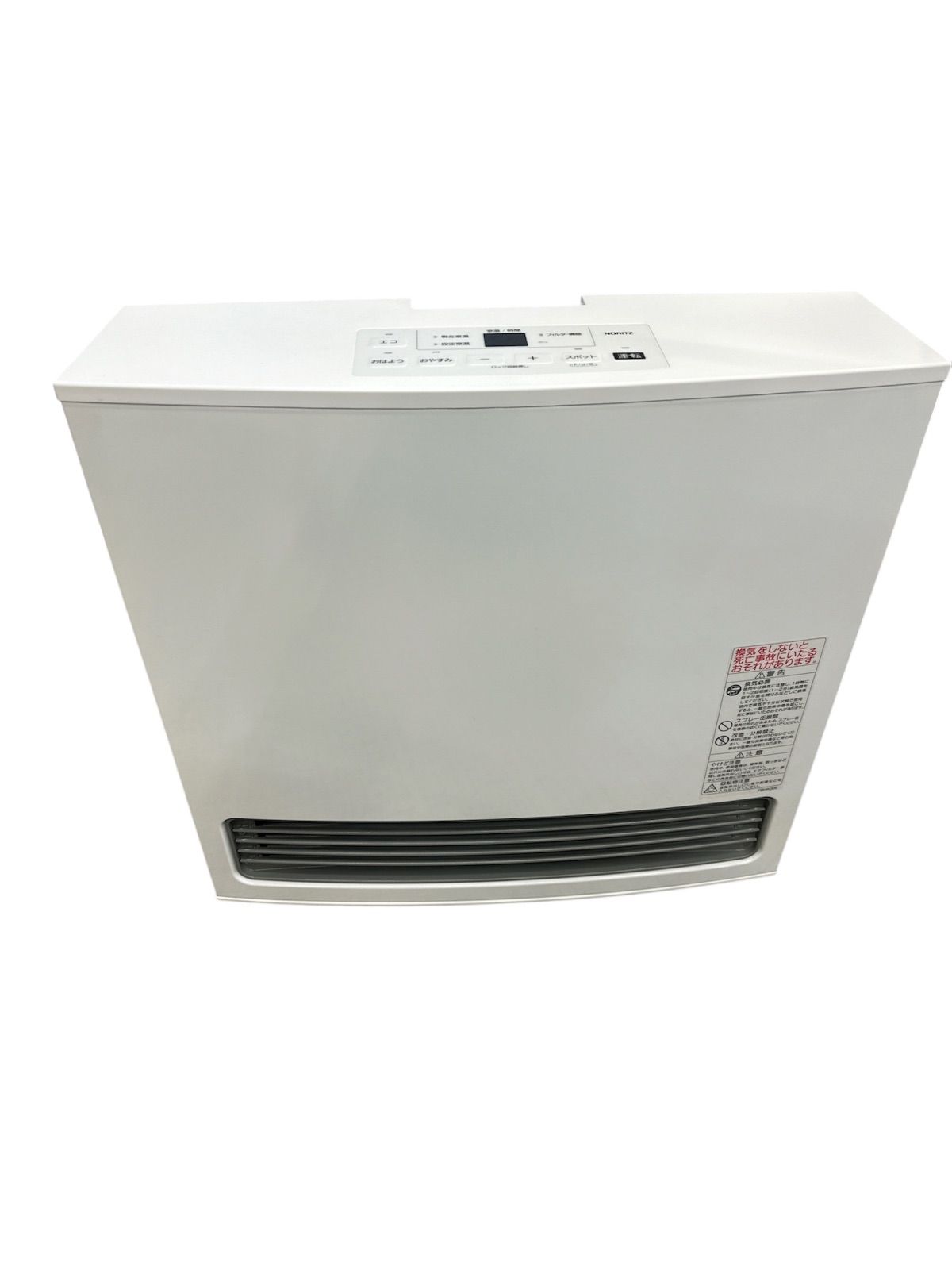 美品 NORITZノーリツ GFH-4007S-W5 ガスファンヒーター 都市ガス用
