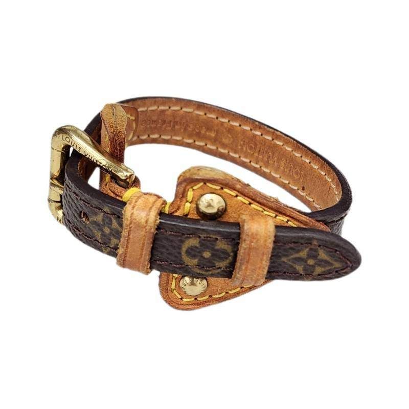 LOUIS VUITTON ルイヴィトン ブラスレ テダPM M92484 モノグラム ブレスレット レディース 【中古】 52605K444
