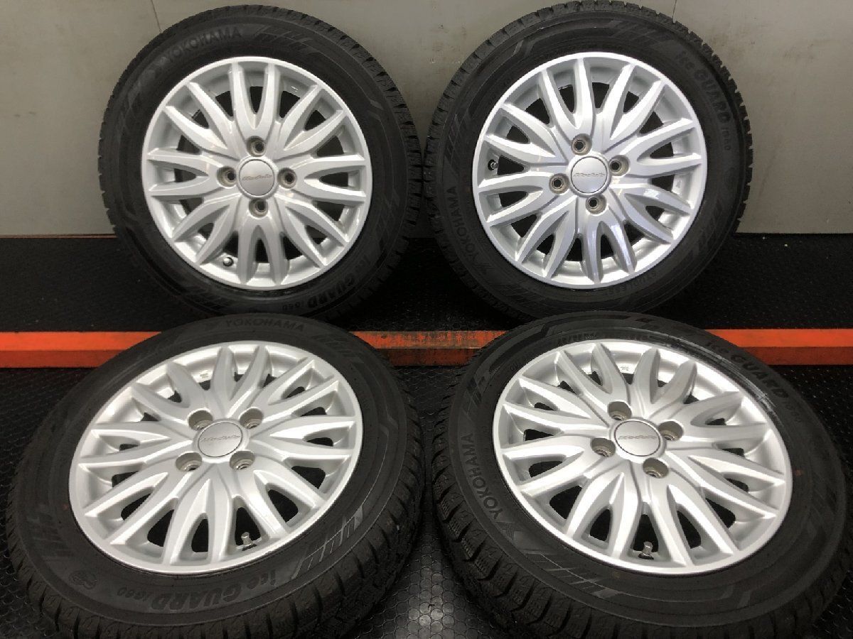①ホンダ　モデューロ　14インチ　155/65R/14 スタッドレス YK iG60 155/65R14】スタッドレス【HONDA モデューロ 純正OPホイール