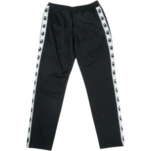 Size【L】 A BATHING APE ア ベイシング エイプ 23SS BY BATHING APE JERSEY TOP PANTS BLACK トラックパンツ 黒 【中古品-非常に良い】 30010760