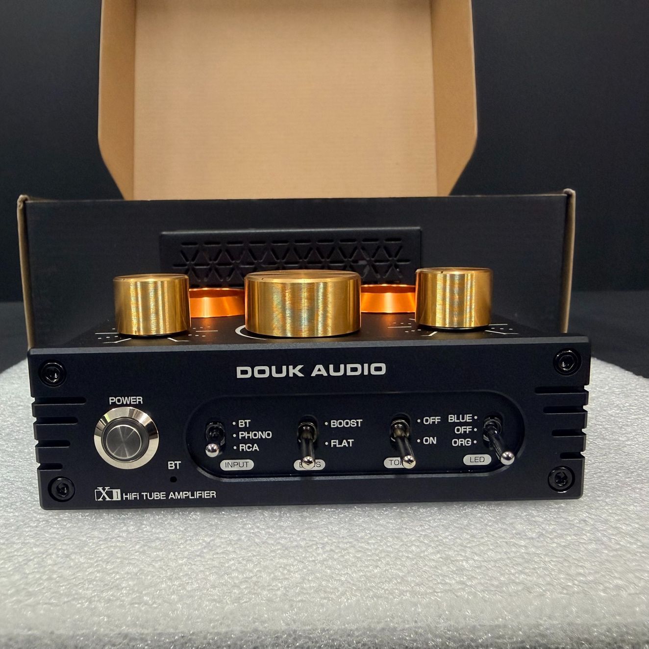 通電確認済】Douk Audio X1 真空管アンプ Nobsound Bluetooth - メルカリ