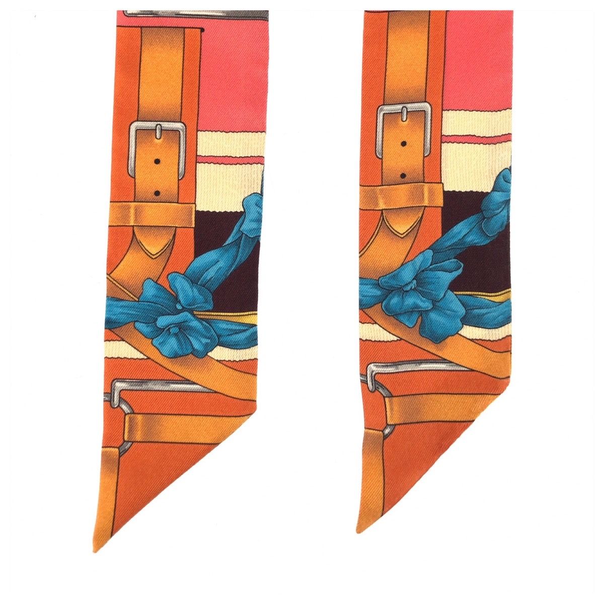 【美品】エルメス ツイリー 大調教術 GRAND MANEGE 美品 HERMES エルメス ツイリー GRAND MANEGE 大調教術 ピンク マルチ
