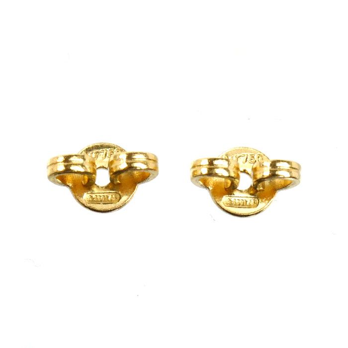 GUCCI グッチ K18YG イエローゴールド GGランニング スタッド ピアス