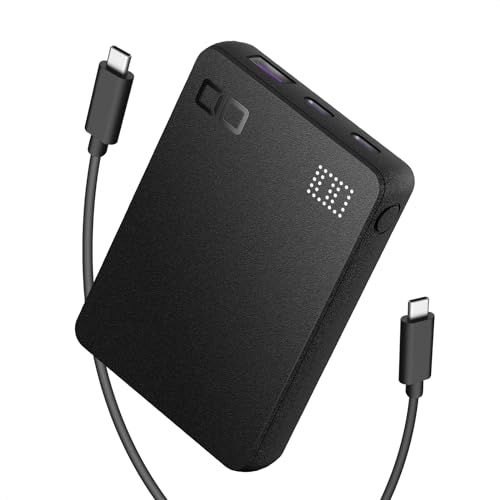 CIO PD Type-C 30W 薄型 軽量 [薄さ16mm] 10000mAh 3ポート iPhone 17 / 16 / 15 / Android/Macbook/ノートPC/iPad用 USB-C USB-A 急速充電 パススルー SMARTCOBYY