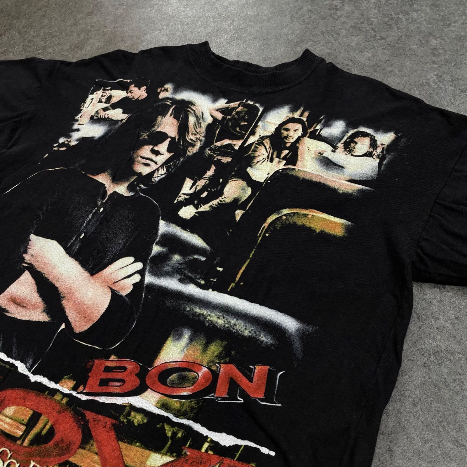 BON JOVI Cross Road S/S T-Shirt ボンジョビ 半袖 Tシャツ バンT 