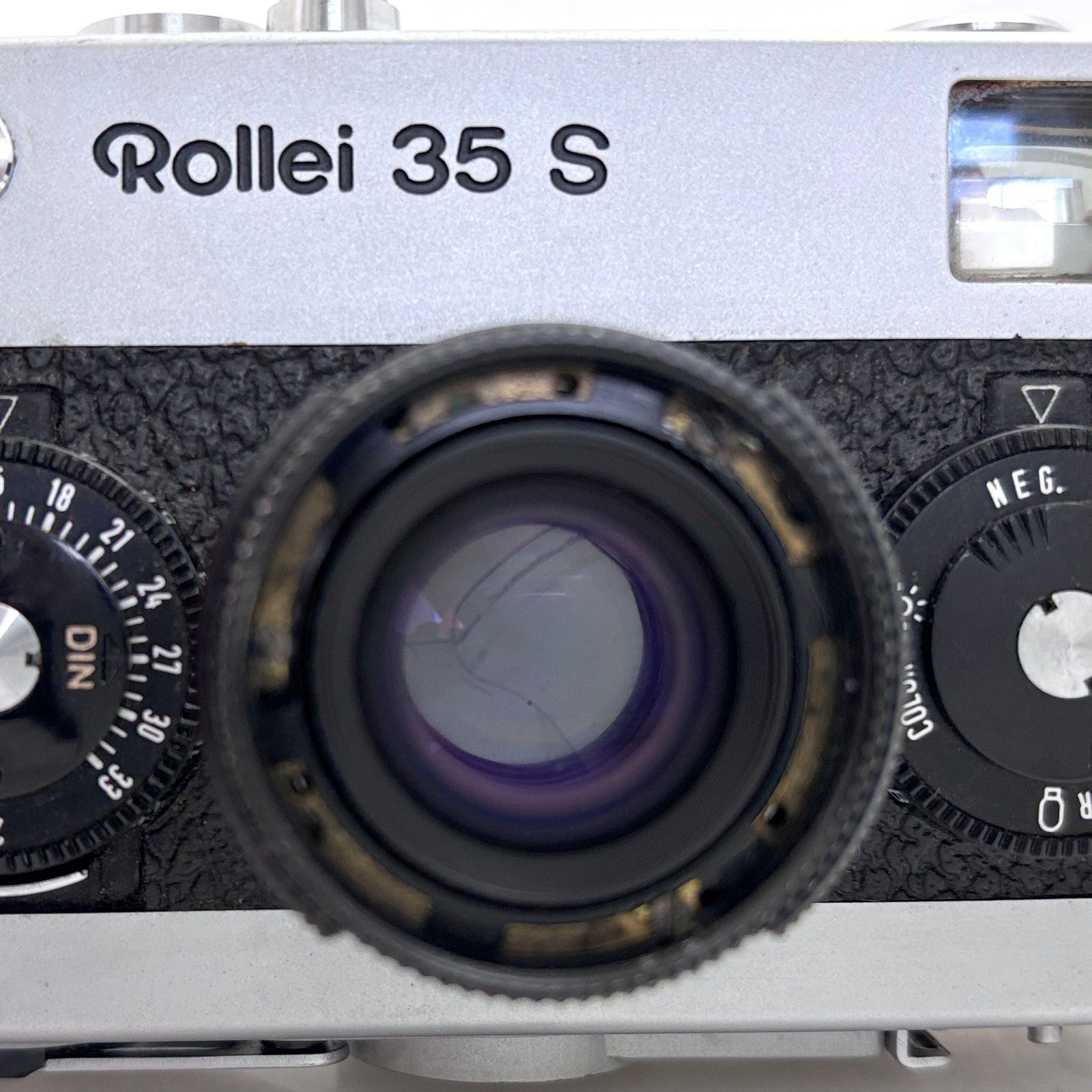 修理前提 レンズのふち【ローライ】Rollei 35 S Sonnar シルバー +