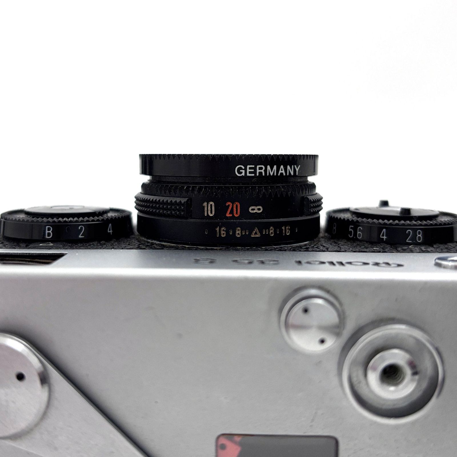 修理前提 レンズのふち【ローライ】Rollei 35 S Sonnar シルバー +