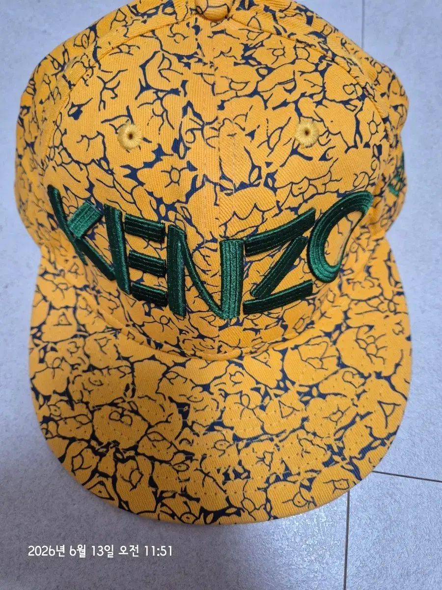 ケンゾー NEW ERA ニューエラ ベースボールキャップ イェロー