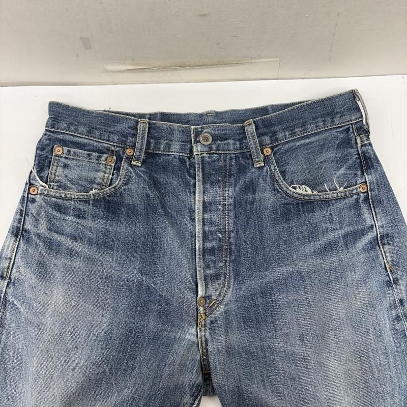 リーバイス 702 BIG E 赤耳 J09 ボタンフライ デニム ハーフ ショート