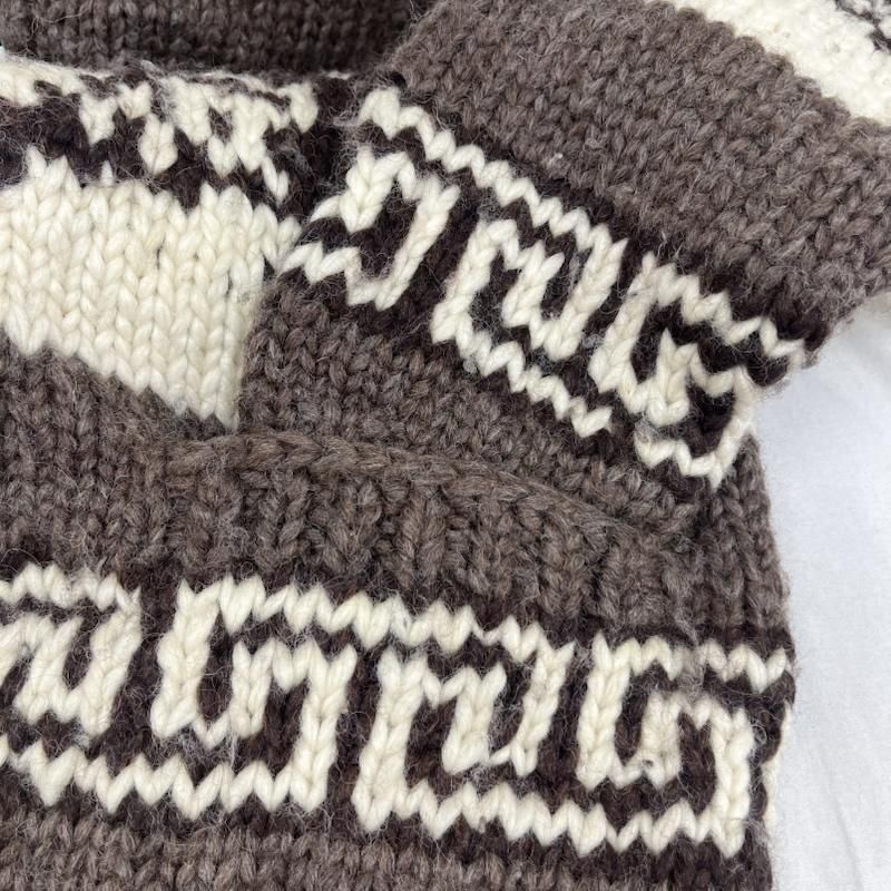 カナディアンセーター canada カウチン ニット イーグル ハンドメイド 
