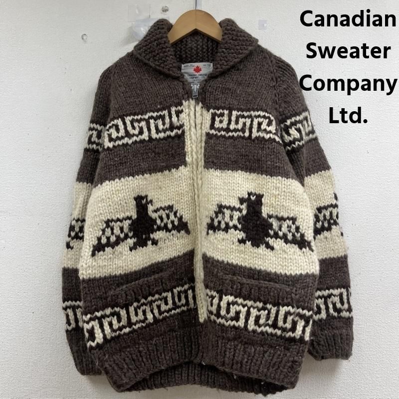 カナディアンセーター canada カウチン ニット イーグル ハンドメイド 