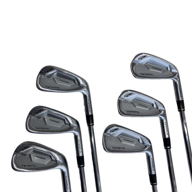 【中古】 本間ゴルフ TOUR WORLD TW757Vx 6S アイアンセット IR NS PRO MODUS3 TOUR105 (フレックスS) メンズ 男性用 右利き 右用 Cランク ゴルフクラブ
