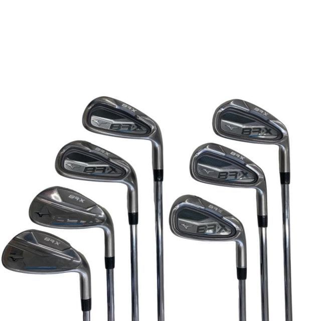 【中古】 ミズノ BR-X 7S アイアンセット IR BR-X 105 (フレックスUNI) メンズ 男性用 右利き 右用 Cランク ゴルフクラブ
