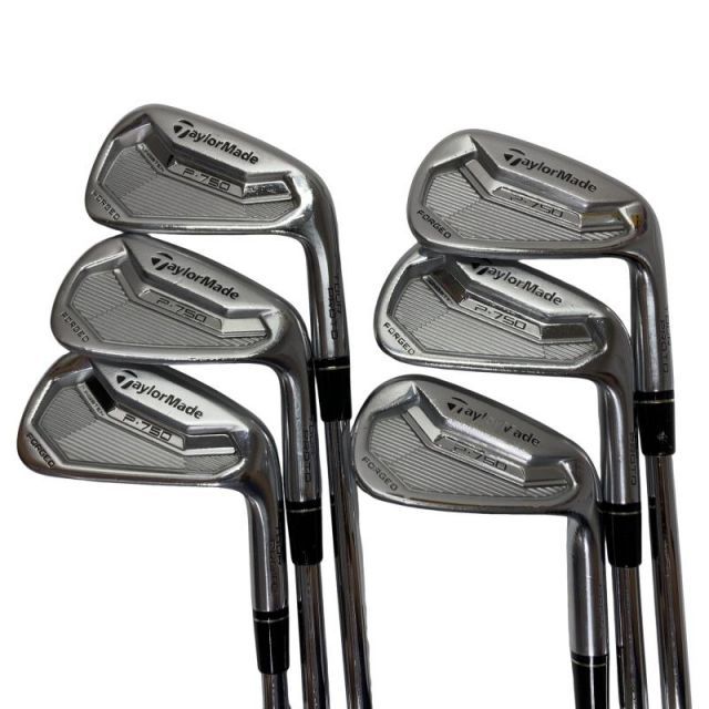 【中古】 テーラーメイド Taylor Made P・750 TOUR PROTO 6S アイアンセット IR 純正特注シャフト (フレックスX) メンズ 男性用 右利き 右用 Cランク ゴルフクラブ